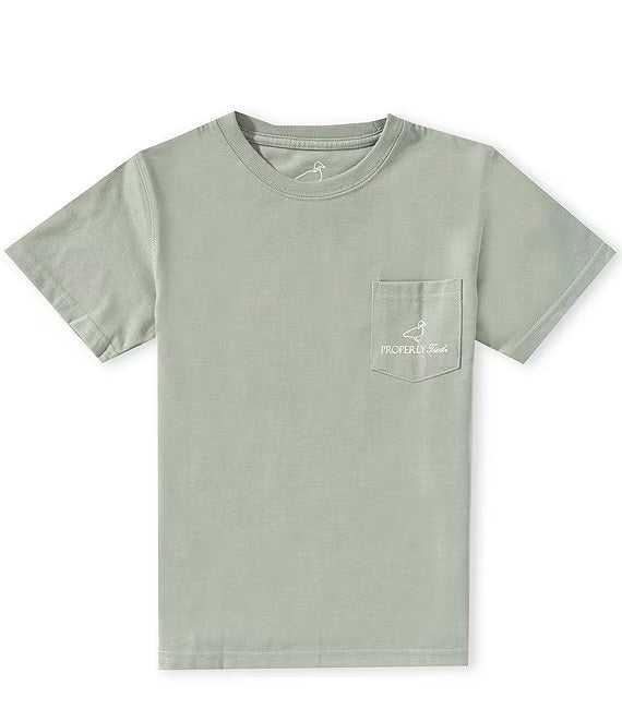Boys Buck SS Sage