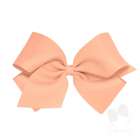 Solid Grosgrain Bow - LCR
