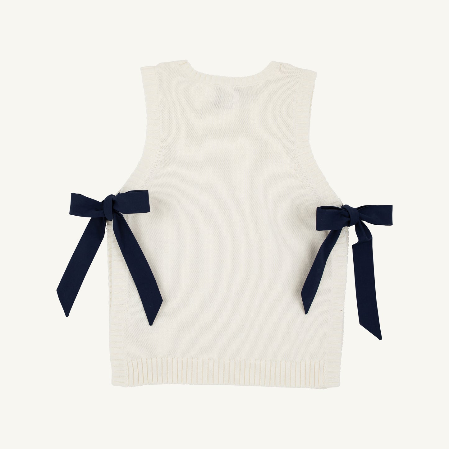 Shae Sweater Vest Palmetto Pearl Nantucket Navy