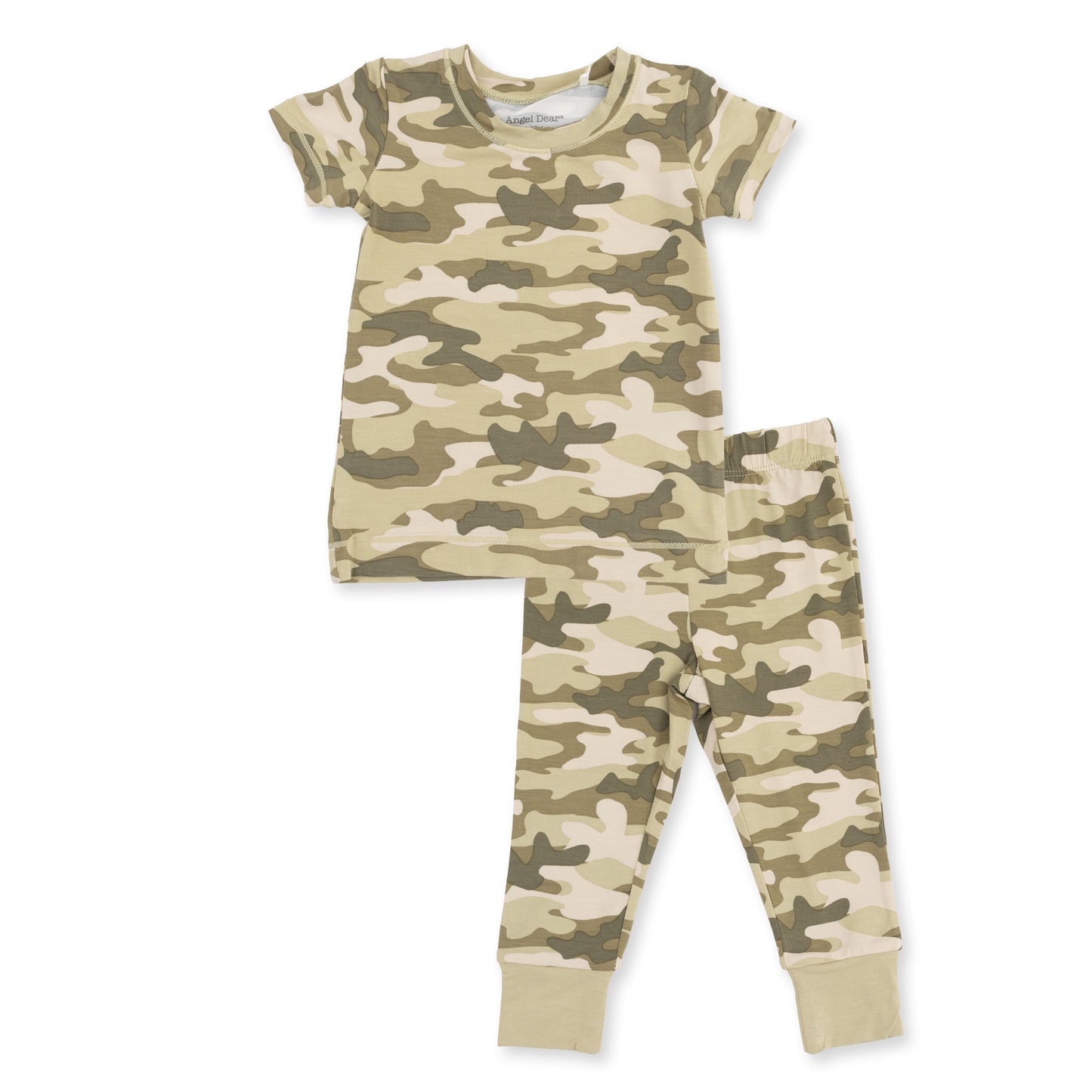Camo Viscose from Bamboo Short Sleeve Loungewear Set