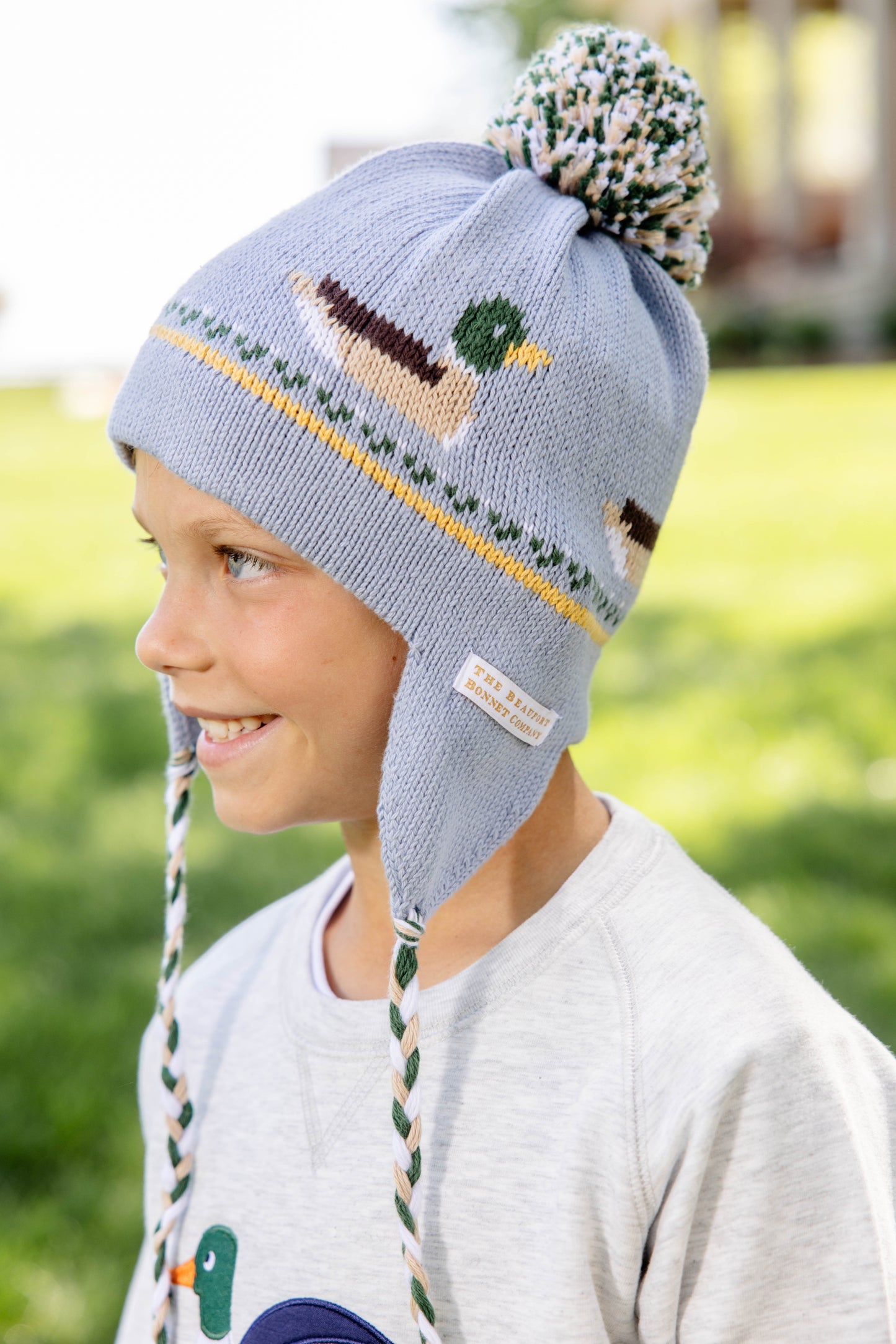 Parrish Pom Pom Hat Sarasota Sky Ducks
