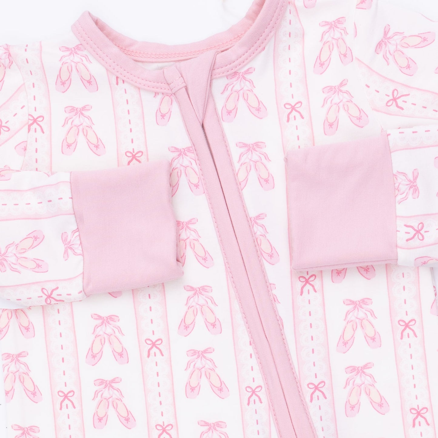 Ballet Shoes Ribbon Stripe Convertible Romper