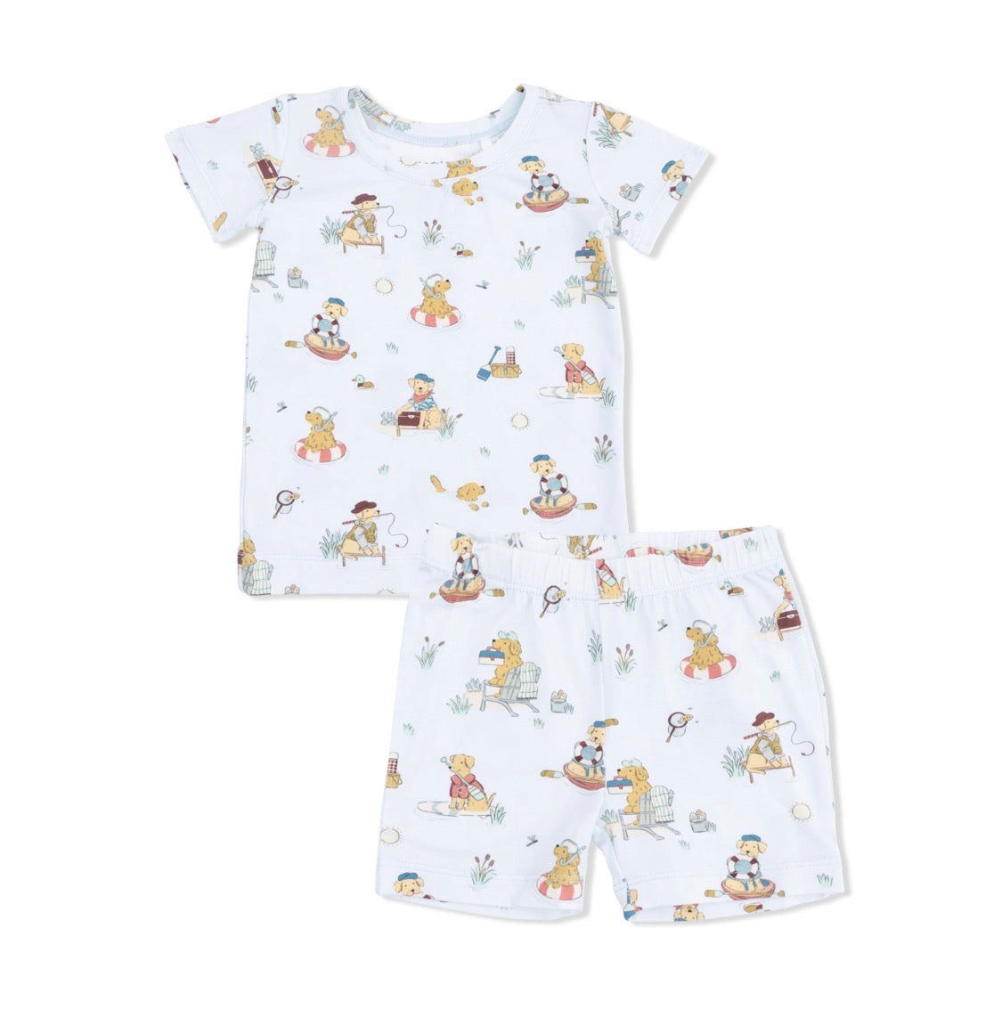 Lake Buddy Dogs Loungewear Short Set
