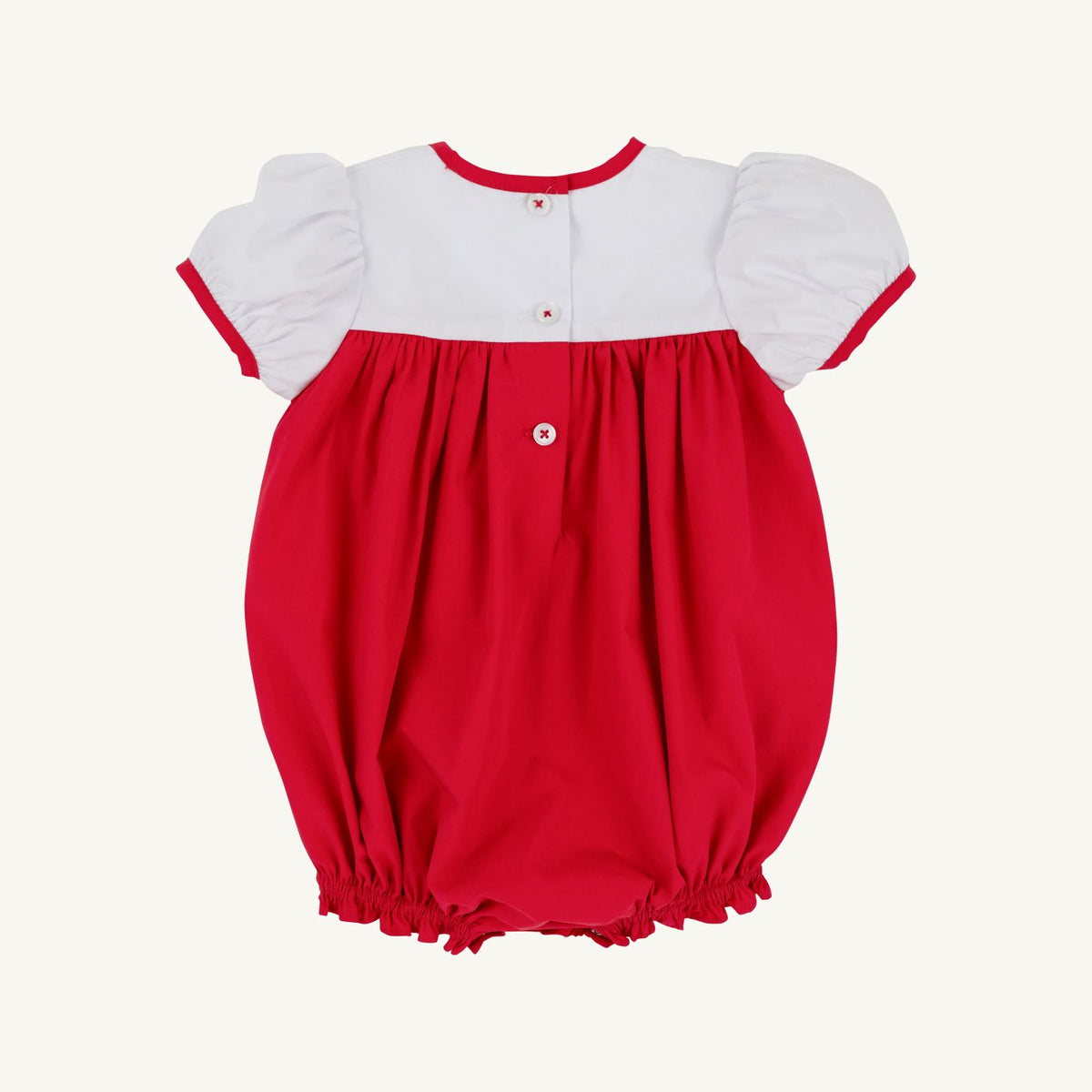 Cindy Lou Bubble- Broadcloth Worth Avenue White Richmond Red Christmas Tree