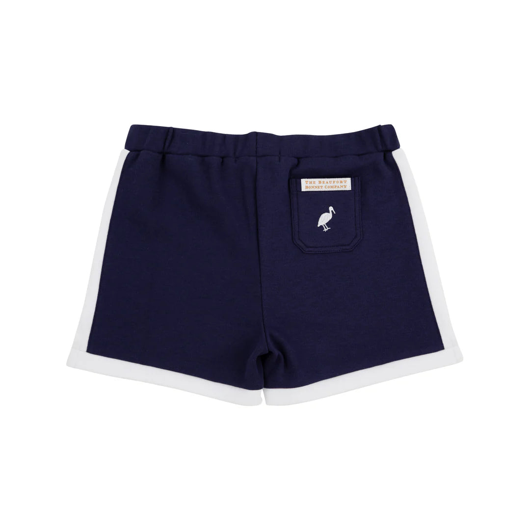 Shaefer Shorts Nantucket Navy/Worth Ave White