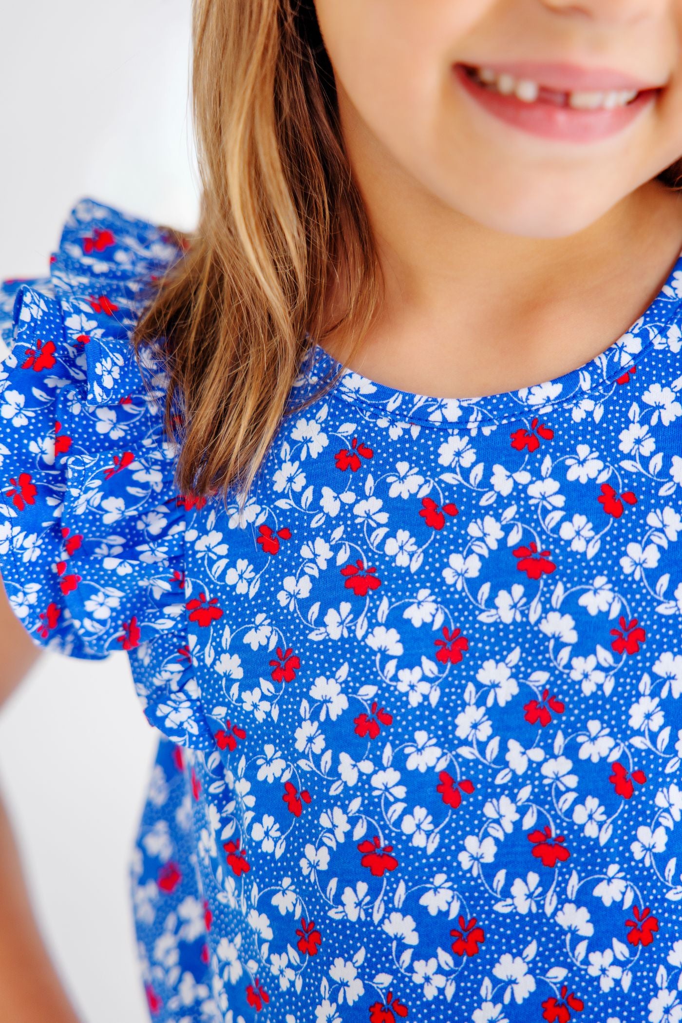 Ruehling Ruffle Dress Potomac Petals