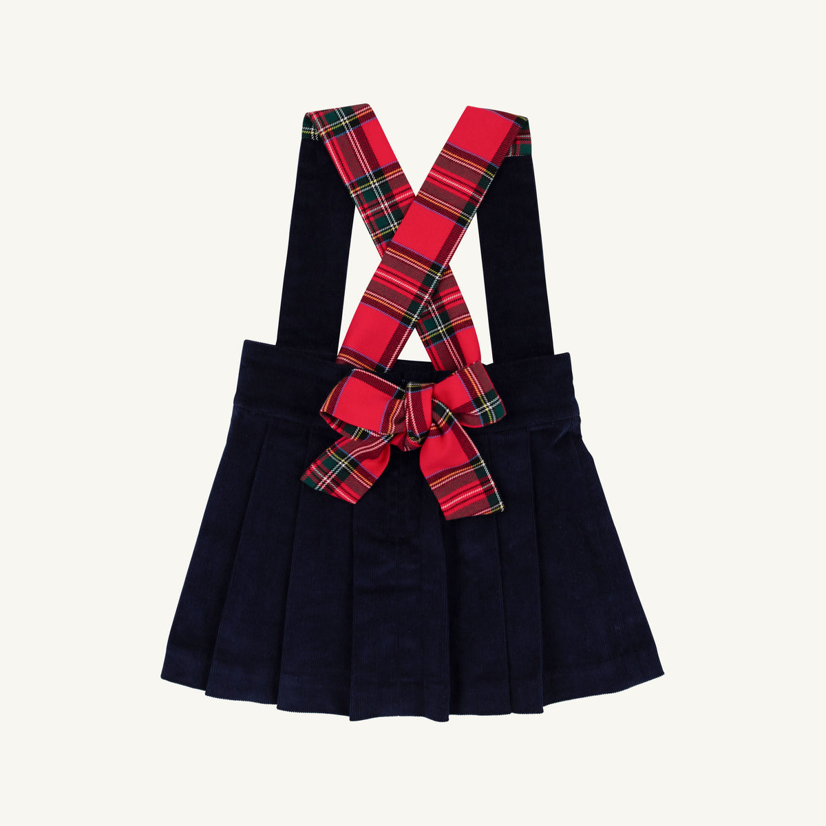 Pearl Prep Skirt - Corduroy Nantucket Navy Society Prep Plaid