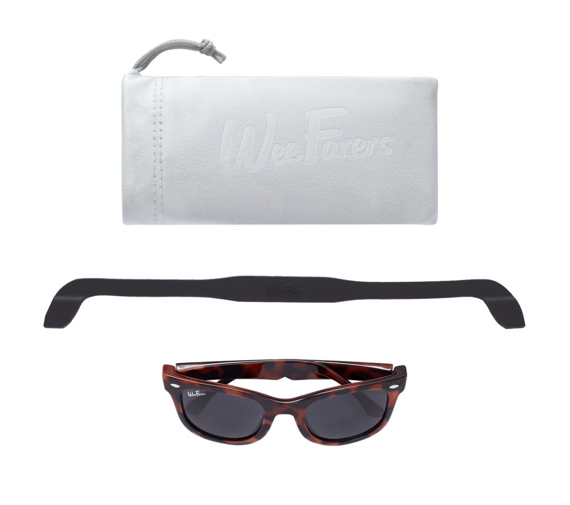 Polarized Weefarers Sunglasses/Tortoise Shell