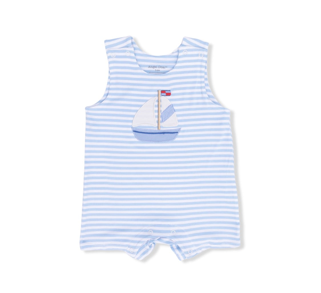 Bubbly Sailboat Sleeveless Jon Jon