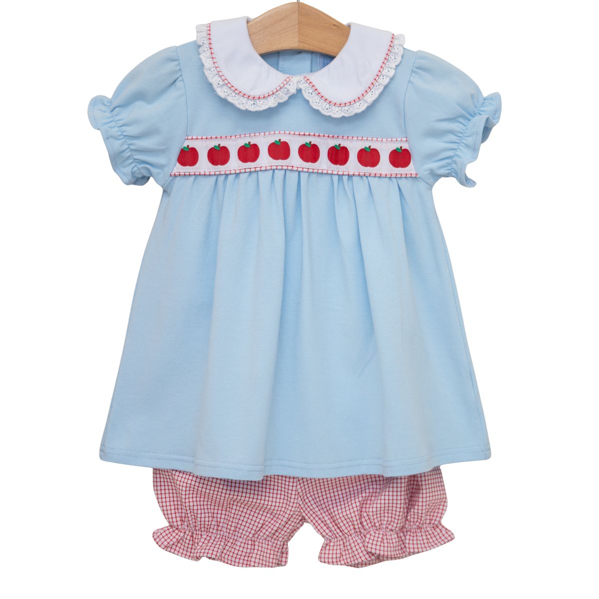 Apple Ribbon Banded Short Set