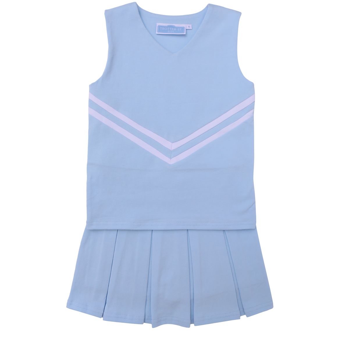 Trotter Street - 2 Piece Cheer Suit - Light Blue