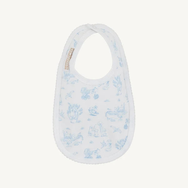 Burp Me Bib - Sir Proper’s Sweet Arrival - Beale Street Blue