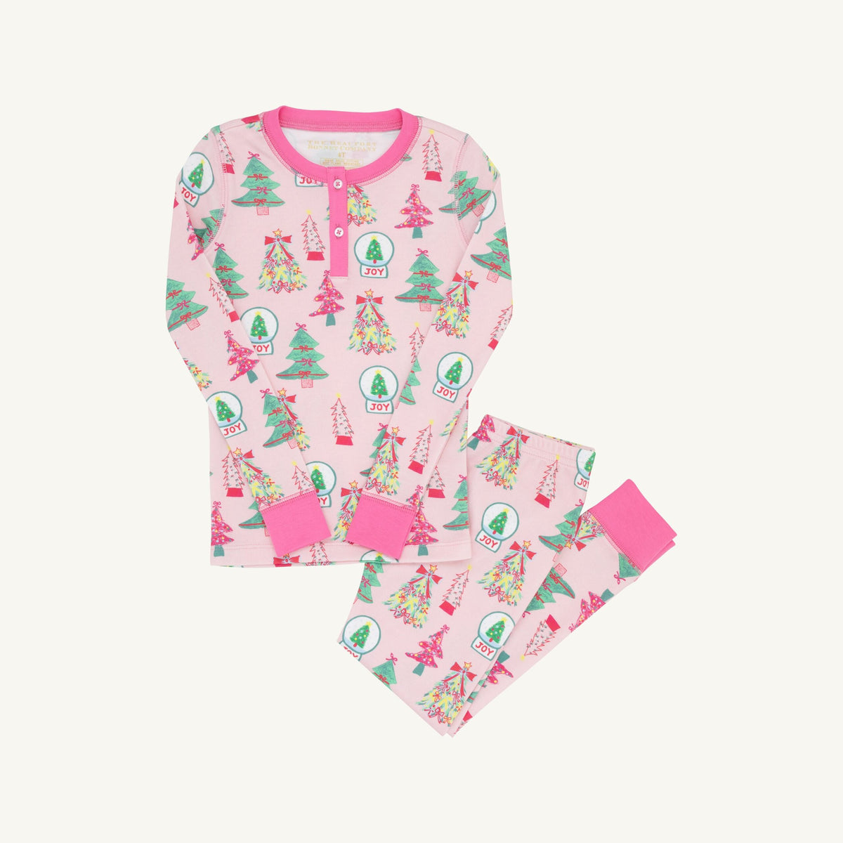Payton Pajama Set Christmas Coloring Contest/Winter Park Pink
