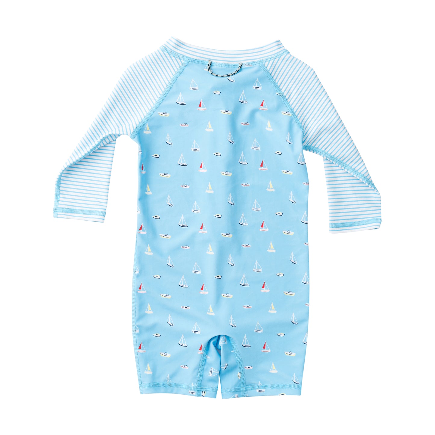 Lil Reef Baby Rashguard Swimsuit Boats in the Bay-Baltic Sea