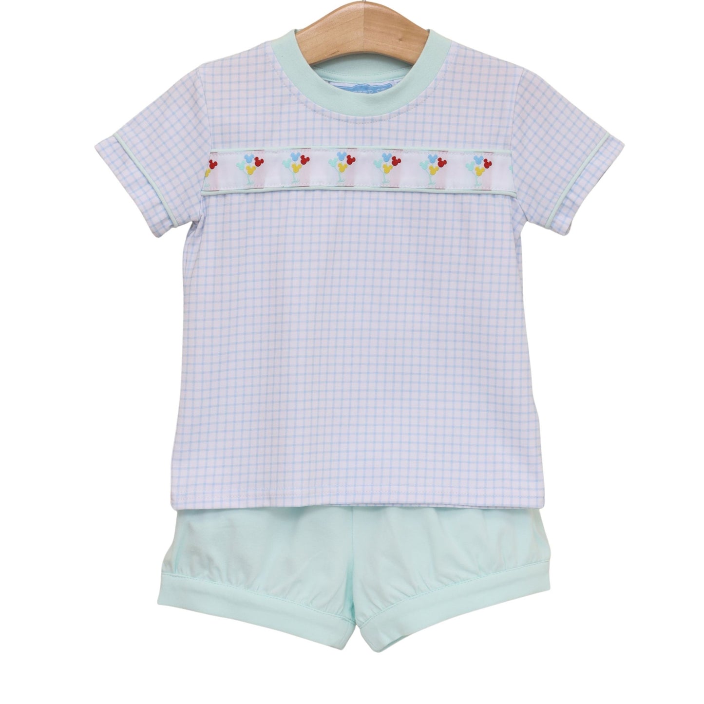 Magical Balloons Banded Short Set