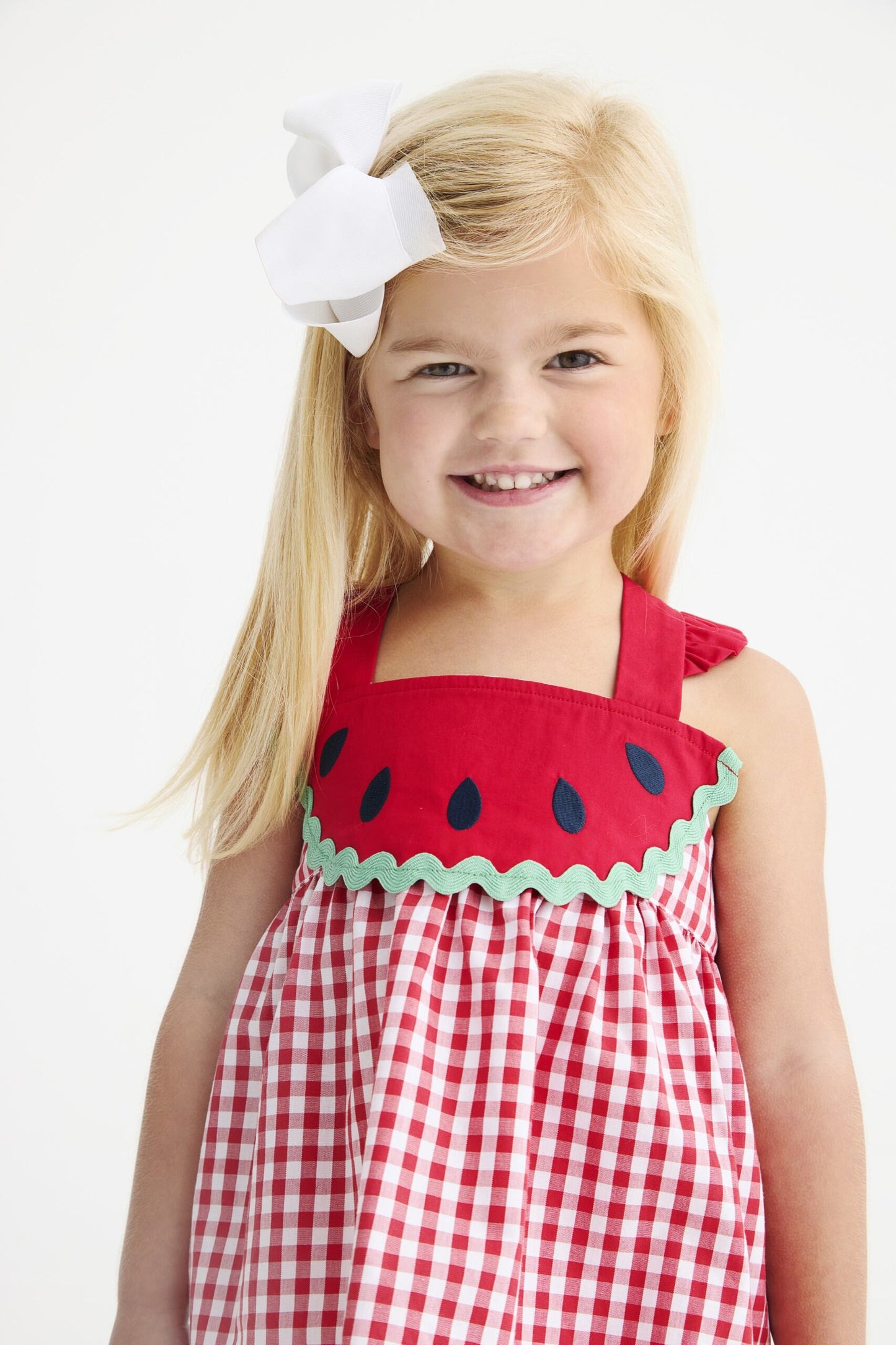 Nancy's Novelty Set Richmond Red Gingham Richmond Red Watermelon