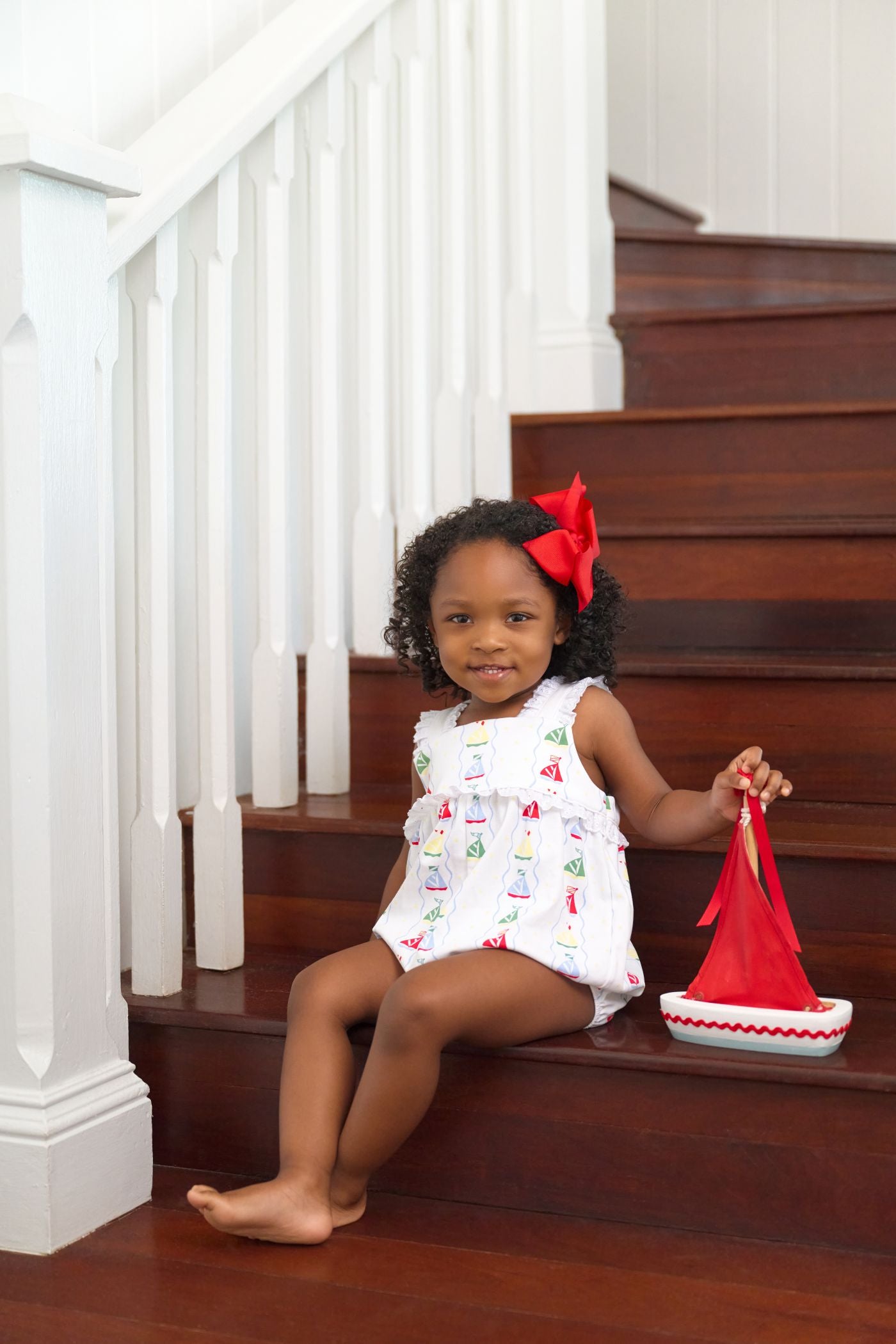 Babs Bubble Set Sail Worth Avenue White