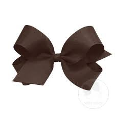 Solid Grosgrain Bow-COF