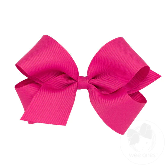 Solid Grosgrain Bow - SPK