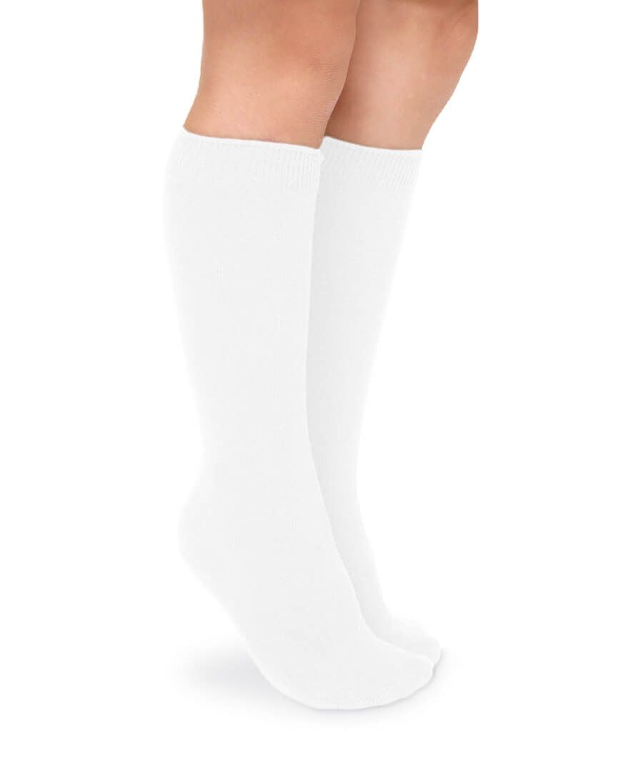 Jefferies Socks-White Seamless Toe