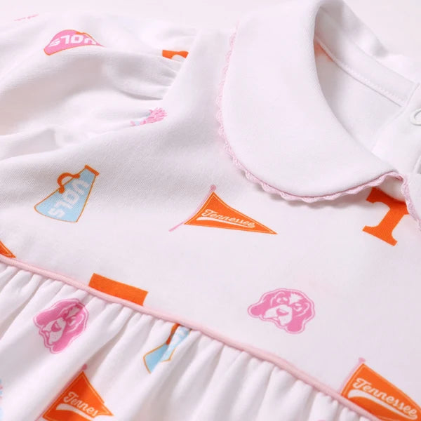 Tennessee Britt Bubble Victory in Orange with Palm Beach Pink