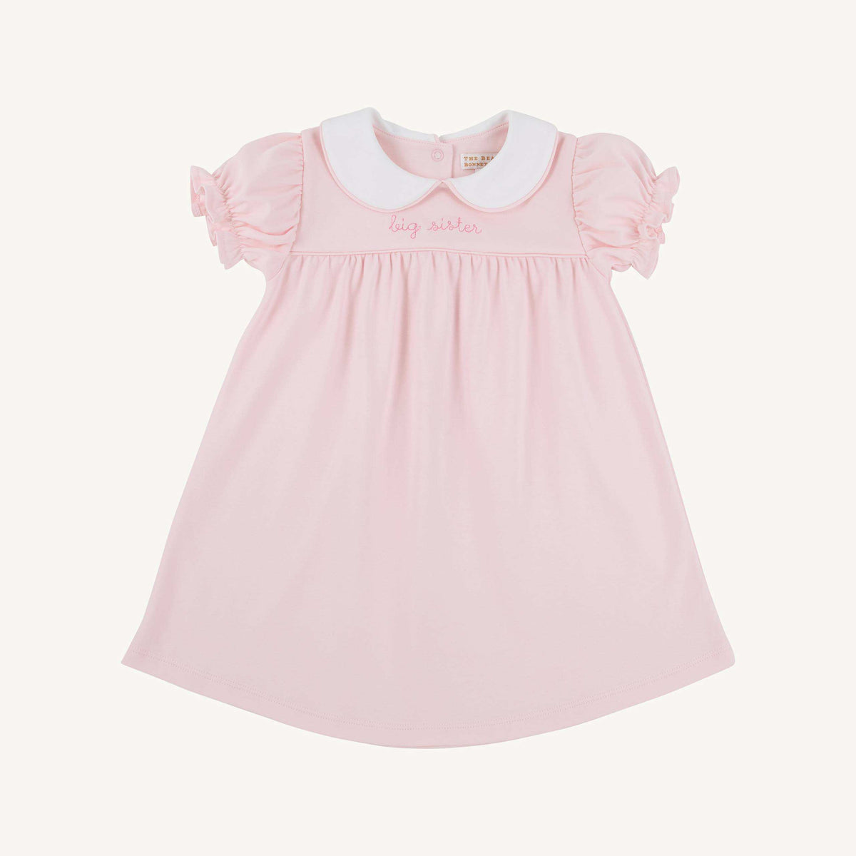 Holly Day Dress Palm Beach Pink Worth Ave White Hamptons Hot Pink Big Sister