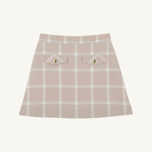 Perrin Pocket Skirt Flannel Thompson Park Plaid