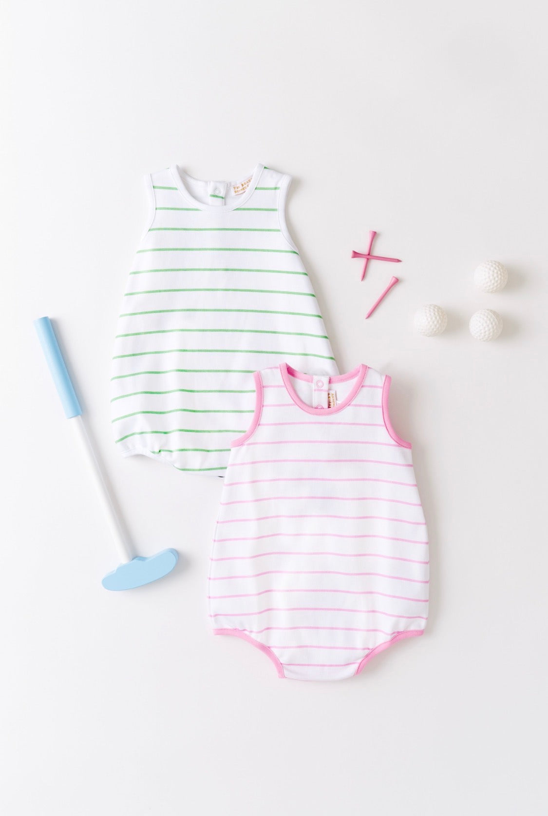 Patton Play Bubble Heavy Weight Gibson Island Green Stripe/Self