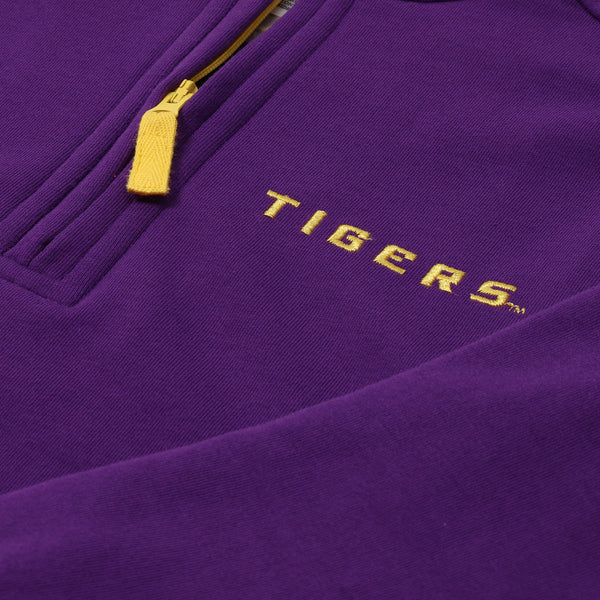 Hayword Half Zip LSU LSU Purple LSU Gold
