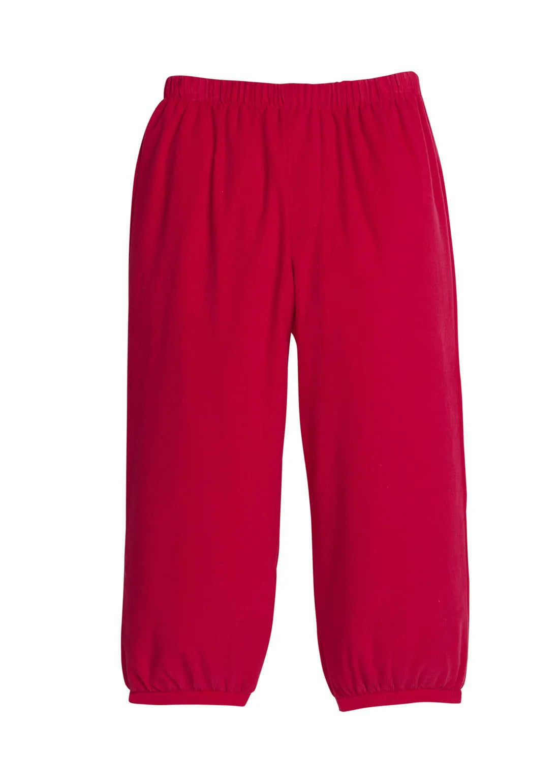 Banded Pants - Red Corduroy