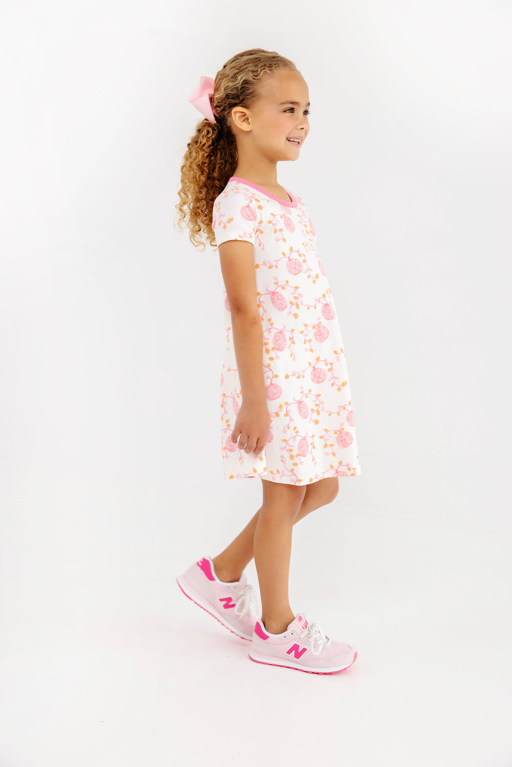 Polly Play Dress Short Sleeve Gourd-geous Palmetto Pearl Romany Rose