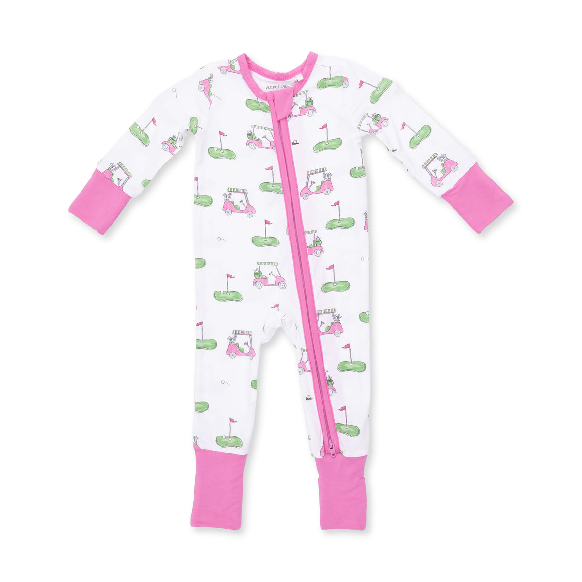 Golf Carts Pink Convertible Romper