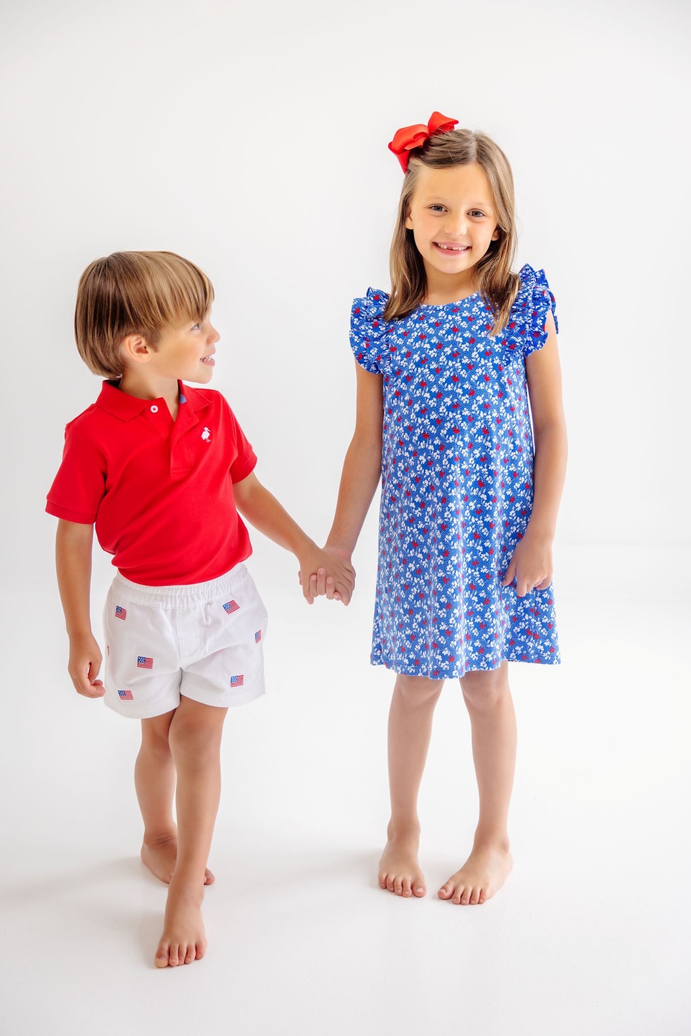 Ruehling Ruffle Dress Potomac Petals