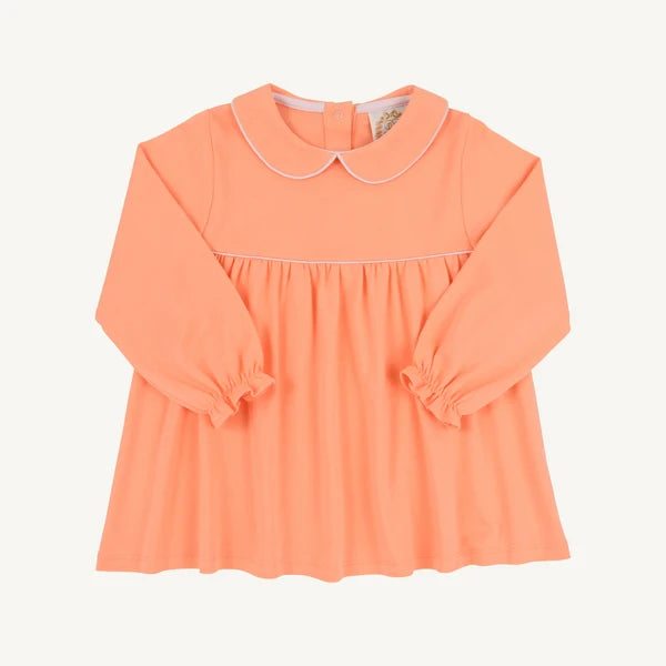 Maude's A Line Top Seashore Sherbet with Palm Beach Pink