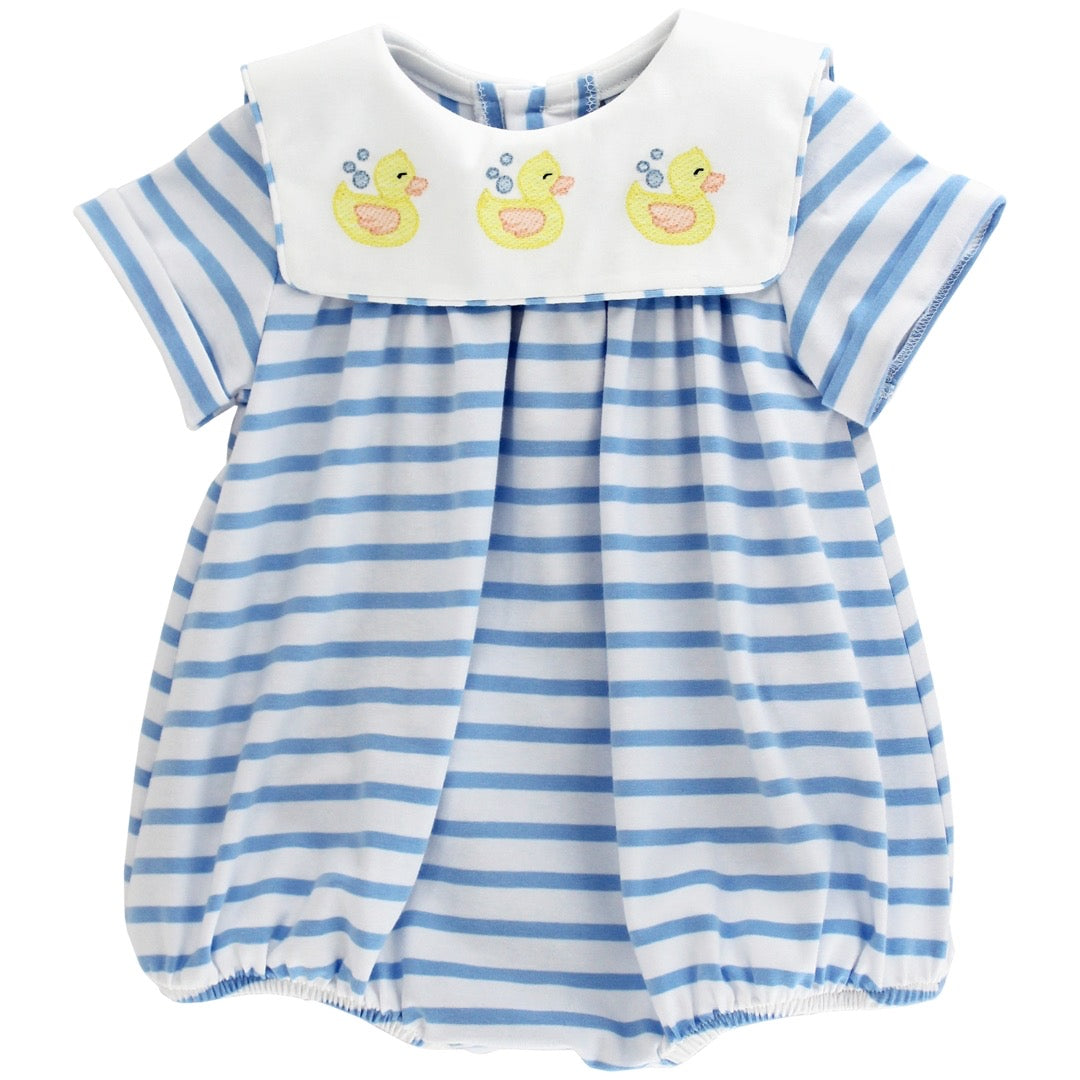 Boys Ducky Days Knit Infant Bubble