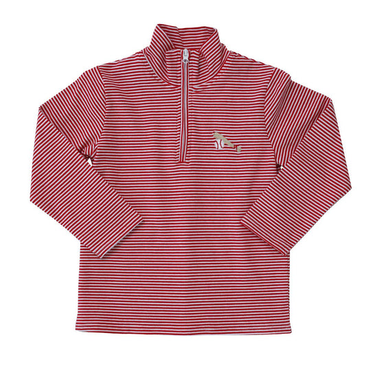 1/4 Zip Pullover-Baseball
