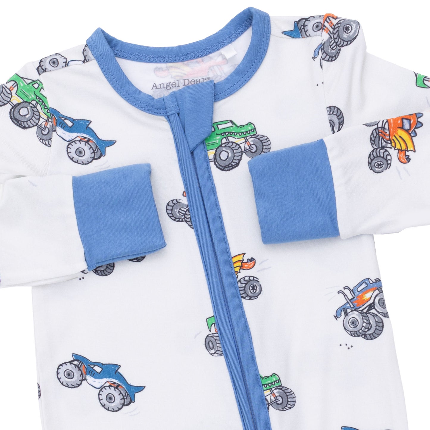 Monster Trucks Convertible Romper