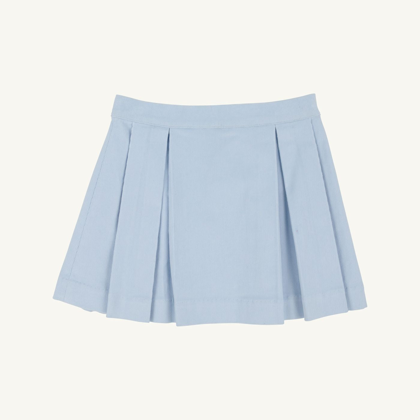 Parson Pleated Skirt Corduroy Buckhead Blue