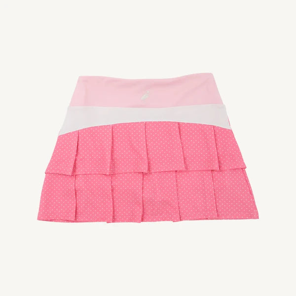 Prepletic™ Cindy Skort Romany Rose Microdot with Sandpearl Pink