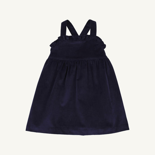 Macy Drew Dress 
Nantucket Navy Corduroy