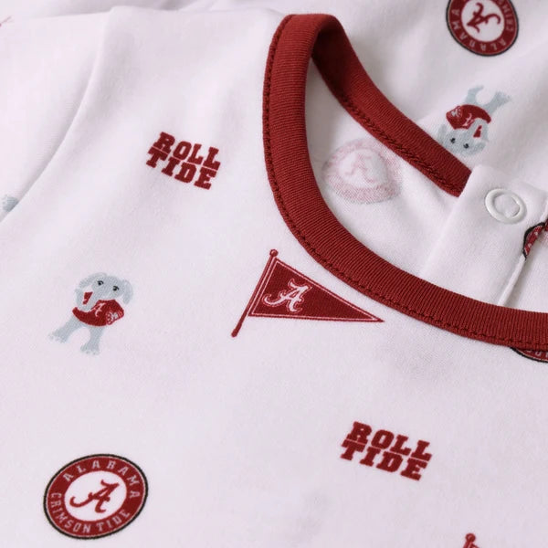 Short Sleeve Patton Play Bubble Sweet Home Honey (Boys) Alabama Crimson