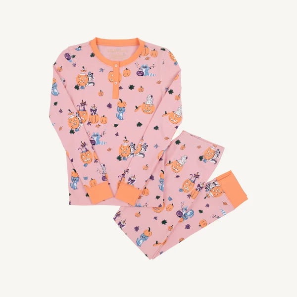 Payton Pajama Set Candy & Critters (Sandpearl Pink) with Seashore Sherbet