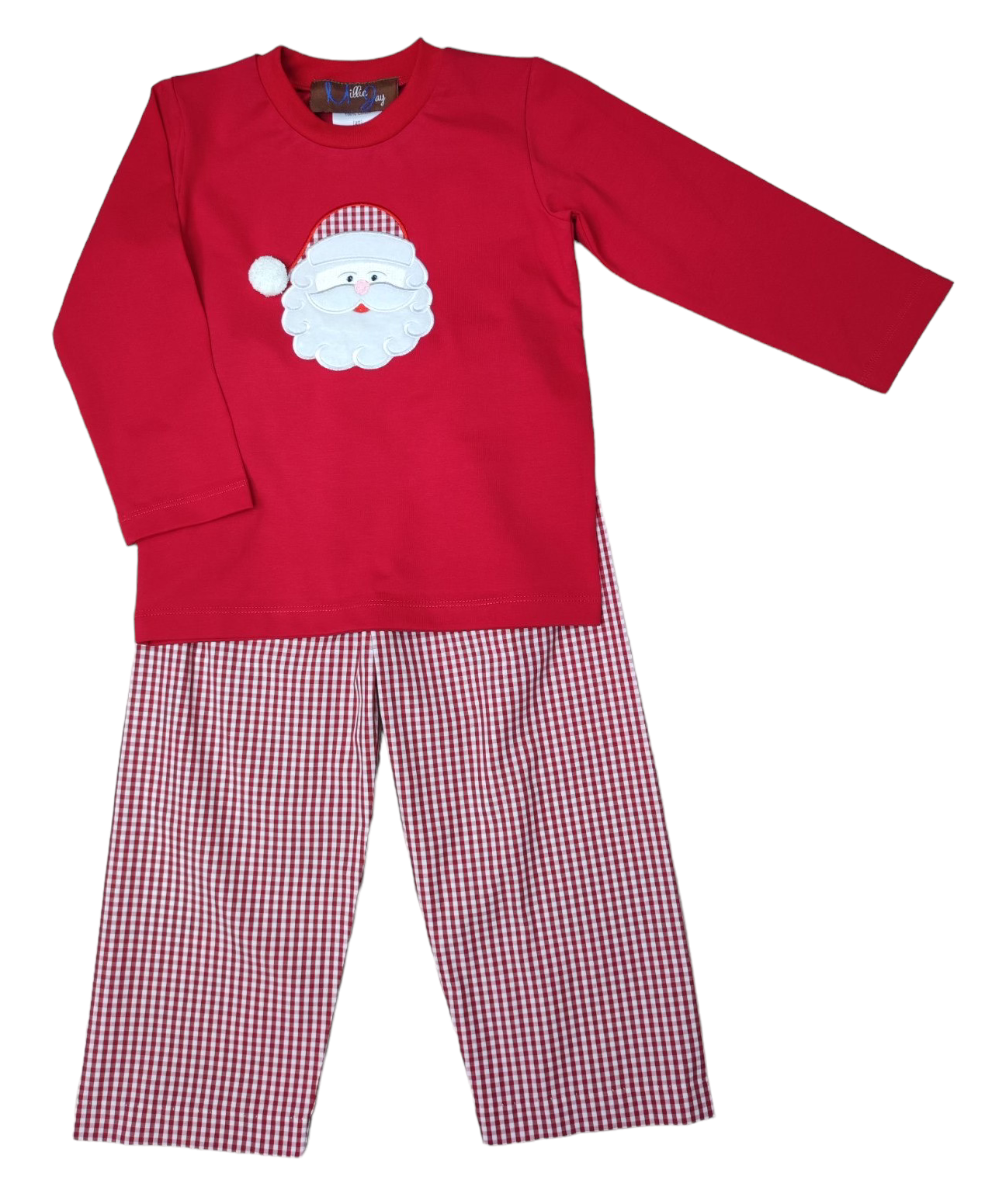 Santa Appliqué Boys Romper