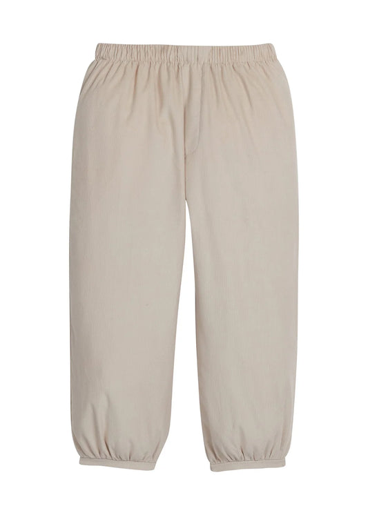 Banded Pants - Stone Corduroy
