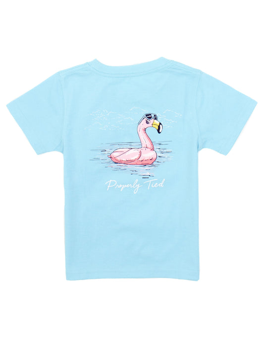 Flamingo Float SS-Aqua