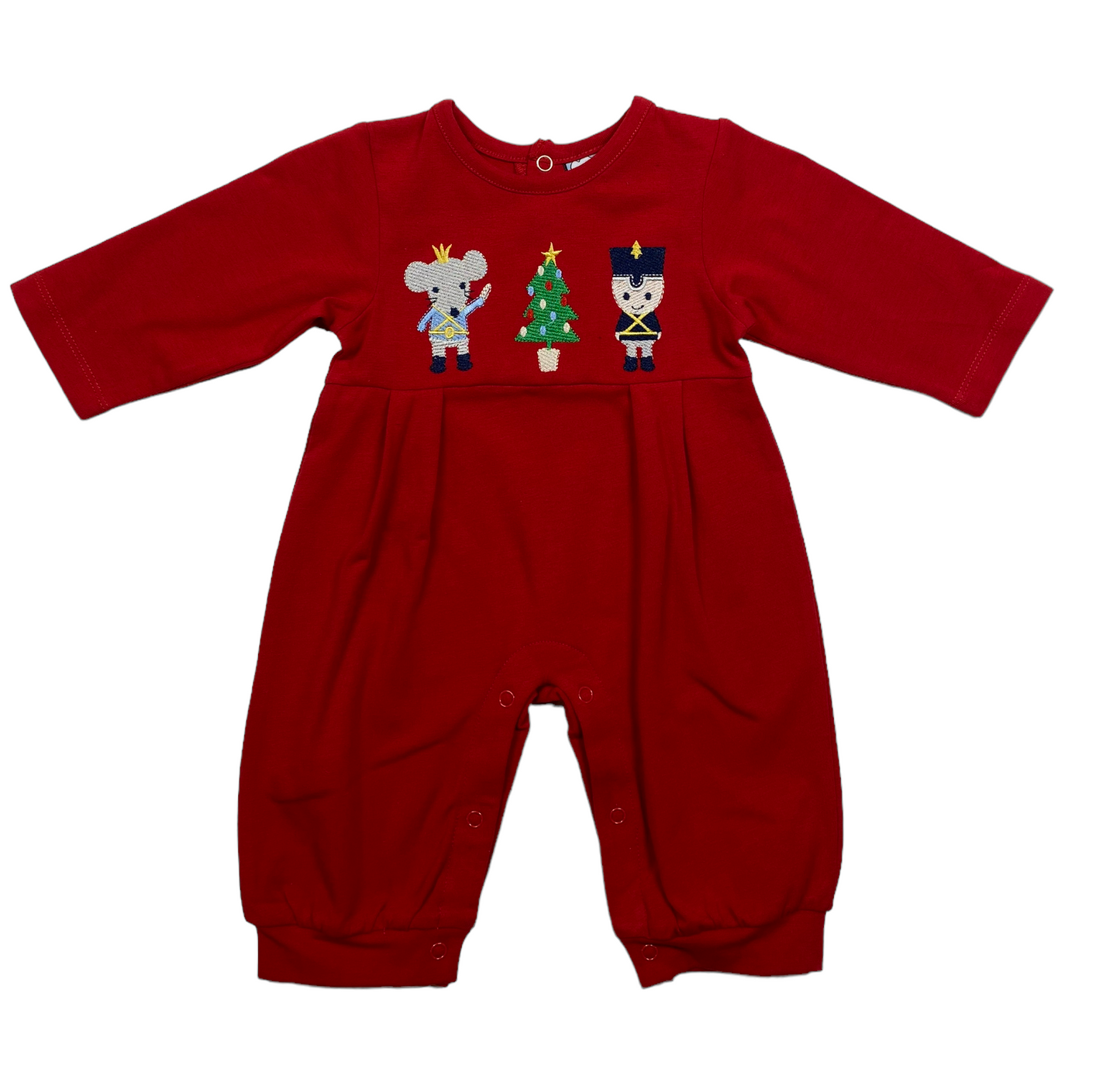 Nutcracker Applique Boys Romper