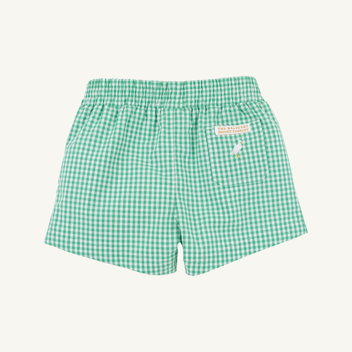 Sheffield Shorts Gibson Island Green Mini Gingham Multicolor