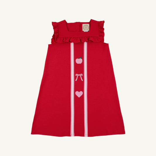 Darla Dress Richmond Red Hamptons Hot Pink