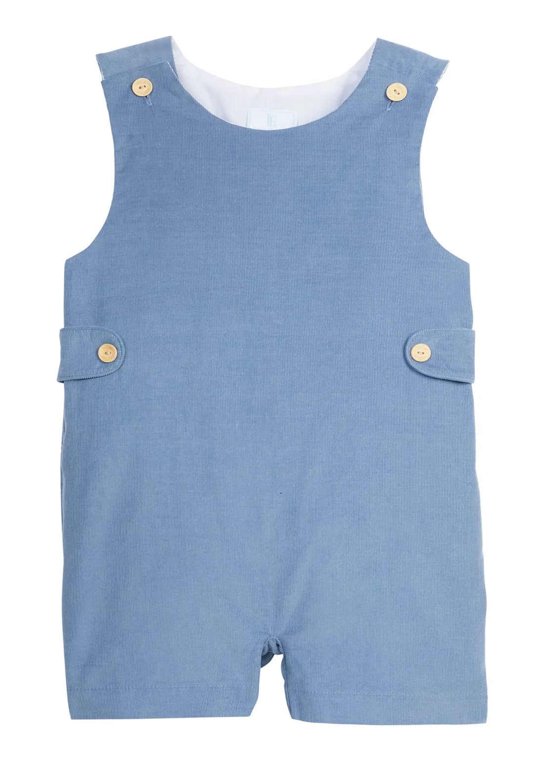 Button Tab John John - Stormy Blue Corduroy