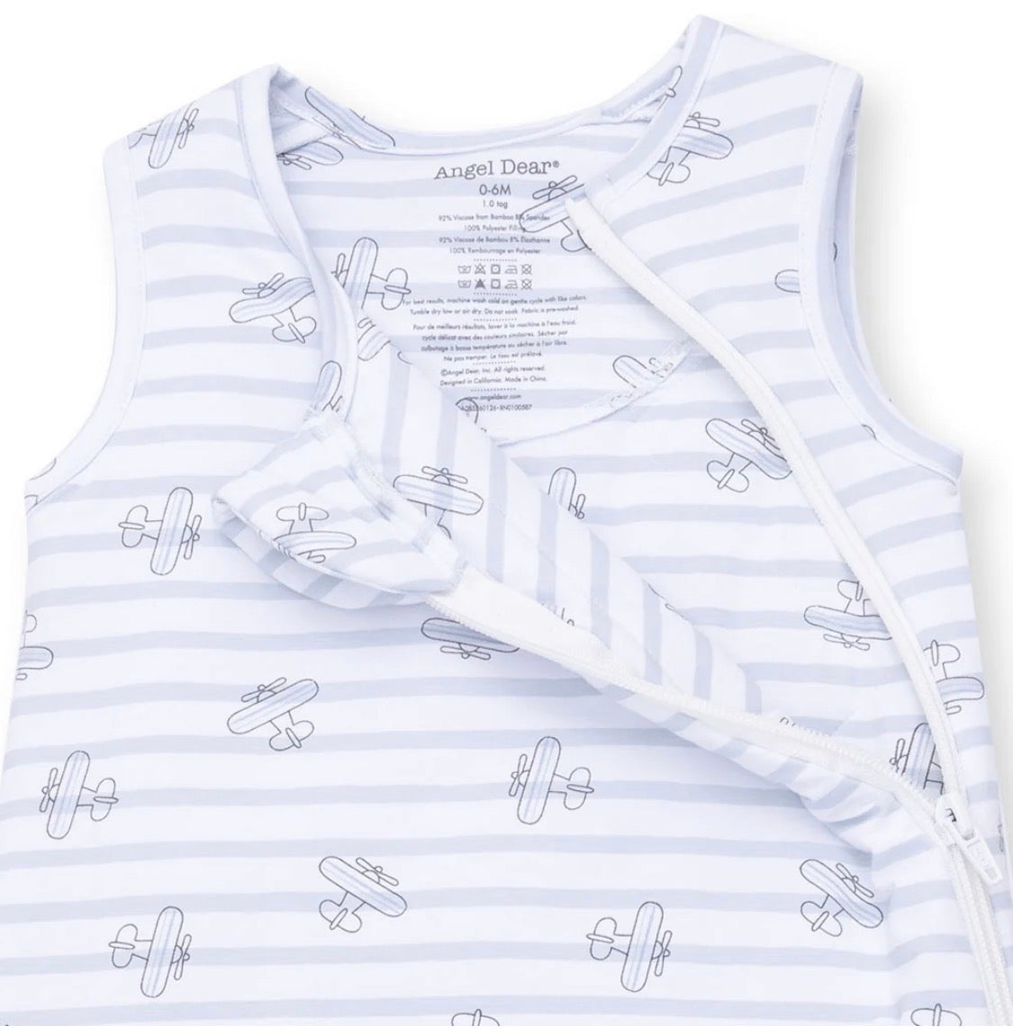 Sleep Bag Airplane Stripe